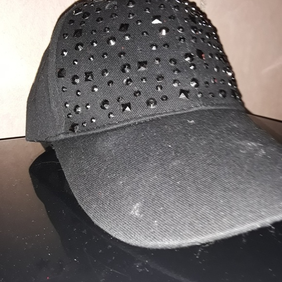 ⚡Womens black studded baseball hat - Picture 5 of 5